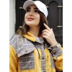 سویشرت تدی چهارخونه قلبی - مانتو پاتریس رشت