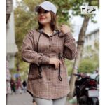 شکت کلاهدار چهارخونه - مانتو پاتریس رشت