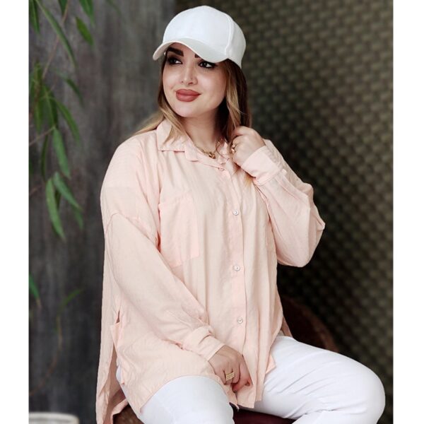 مانتو وال بغل دکمه - مانتو پاتریس رشت