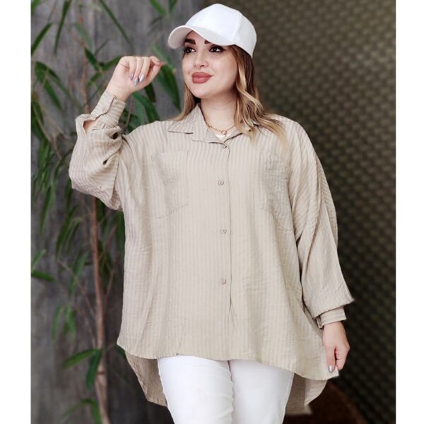 مانتو وال بغل دکمه - مانتو پاتریس رشت