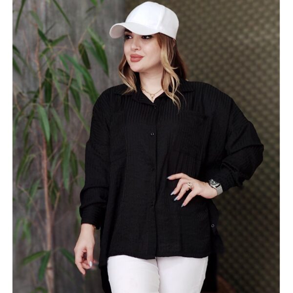 مانتو وال بغل دکمه - مانتو پاتریس رشت