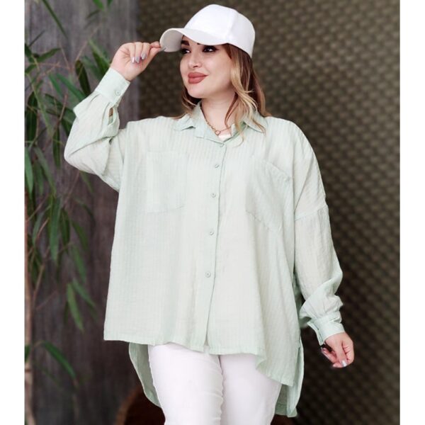 مانتو وال بغل دکمه - مانتو پاتریس رشت