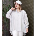 مانتو وال بغل دکمه - مانتو پاتریس رشت