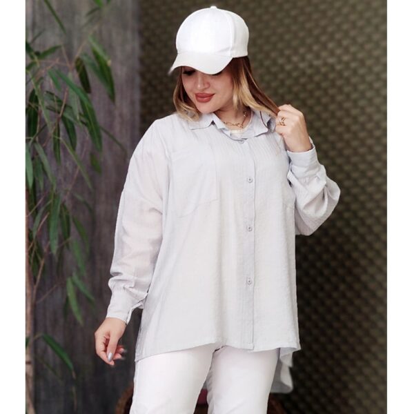 مانتو وال بغل دکمه - مانتو پاتریس رشت