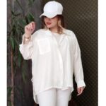 مانتو وال بغل دکمه - مانتو پاتریس رشت