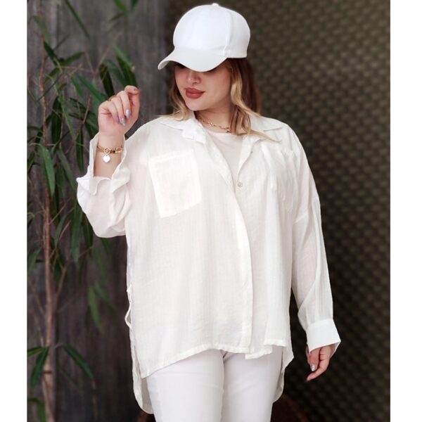 مانتو وال بغل دکمه - مانتو پاتریس رشت