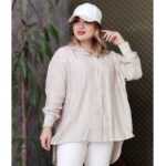 مانتو وال بغل دکمه - مانتو پاتریس رشت