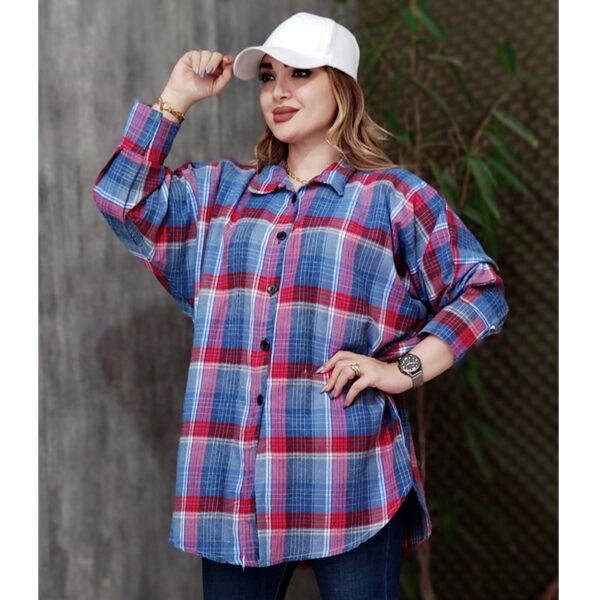 مانتو چهارخونه موهر - مانتو پاتریس رشت