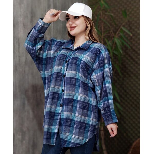 مانتو چهارخونه موهر - مانتو پاتریس رشت