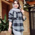 مانتو چهارخونه اسپرت - مانتو پاتریس رشت