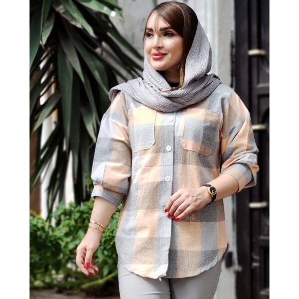 مانتو چهارخونه اسپرت - مانتو پاتریس رشت