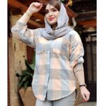 مانتو چهارخونه اسپرت - مانتو پاتریس رشت