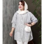 مانتو راه راه ریز - مانتو پاتریس رشت