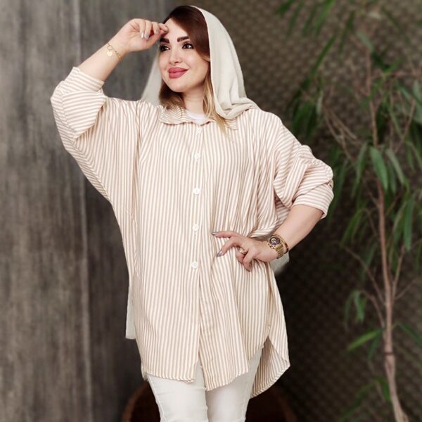 مانتو راه راه ریز - مانتو پاتریس رشت