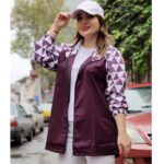 بارانی شطرنجی - مانتو پاتریس رشت