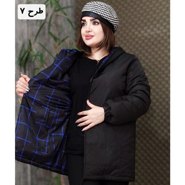 کاپشن 2 رو طرحدار - مانتو پاتریس رشت