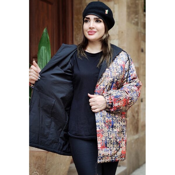 کاپشن 2 رو طرحدار - مانتو پاتریس رشت