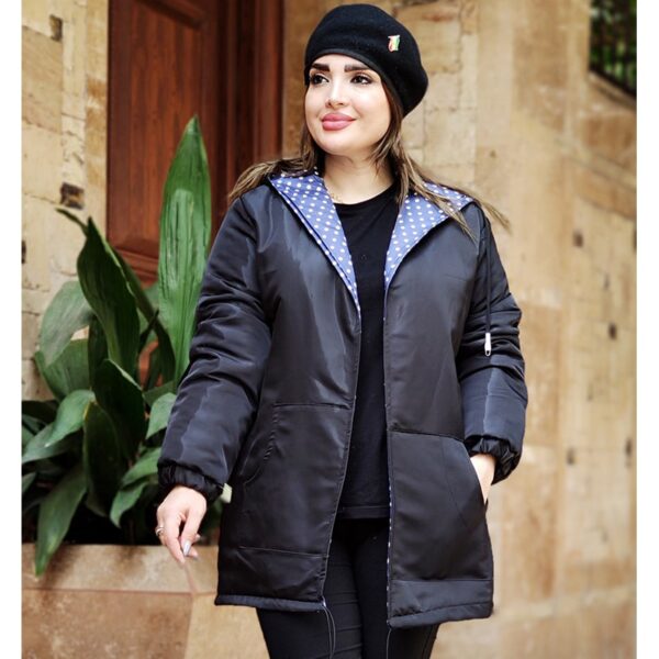 کاپشن 2 رو طرحدار - مانتو پاتریس رشت