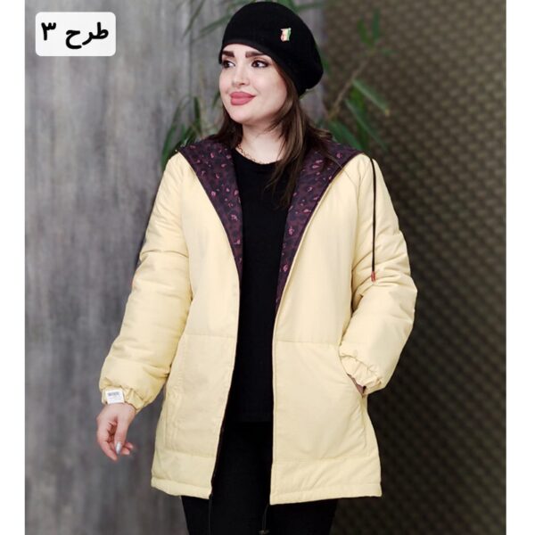 کاپشن 2 رو طرحدار - مانتو پاتریس رشت