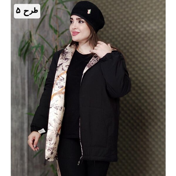 کاپشن 2 رو طرحدار - مانتو پاتریس رشت