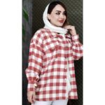 شکت چهارخونه پشمی- مانتو پاتریس رشت