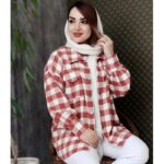 شکت چهارخونه پشمی- مانتو پاتریس رشت