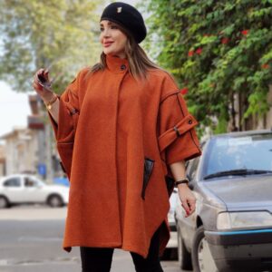پالتو پانچ پشمی - مانتو پاتریس رشت