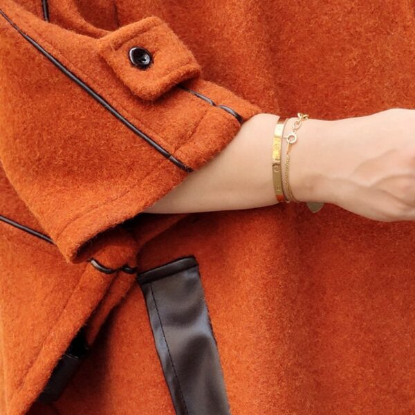 پالتو پانچ پشمی - مانتو پاتریس رشت