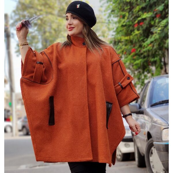 پالتو پانچ پشمی - مانتو پاتریس رشت