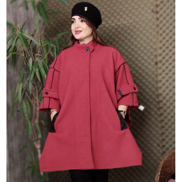 پالتو پانچ پشمی - مانتو پاتریس رشت