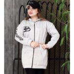 سویشرت بالنسیاگا ملانژ طوسی - مانتو پاتریس رشت