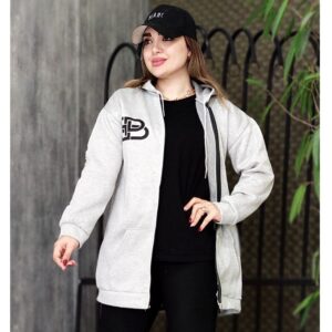 سویشرت بالنسیاگا ملانژ طوسی - مانتو پاتریس رشت