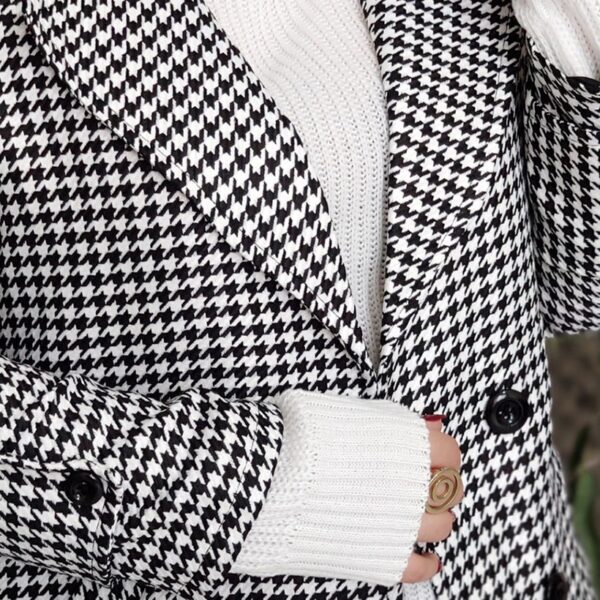 پالتو کتی آستردار پیچازی - مانتو پاتریس رشت