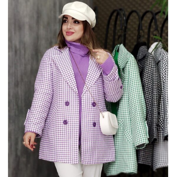 پالتو کتی آستردار پیچازی - مانتو پاتریس رشت