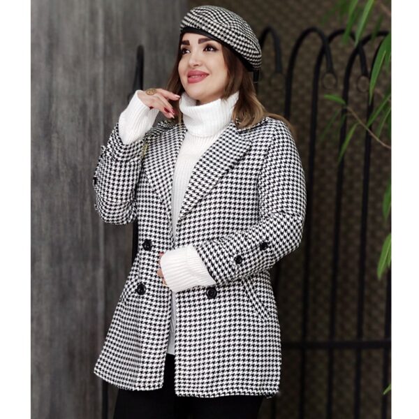 پالتو کتی آستردار پیچازی - مانتو پاتریس رشت