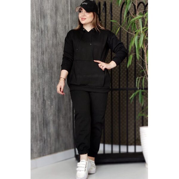 ست هودی شلوار ساده دورس - مانتو پاتریس رشت