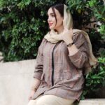 مانتو چهارخونه کلاهدار - مانتو پاتریس رشت