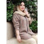 مانتو چهارخونه کلاهدار - مانتو پاتریس رشت