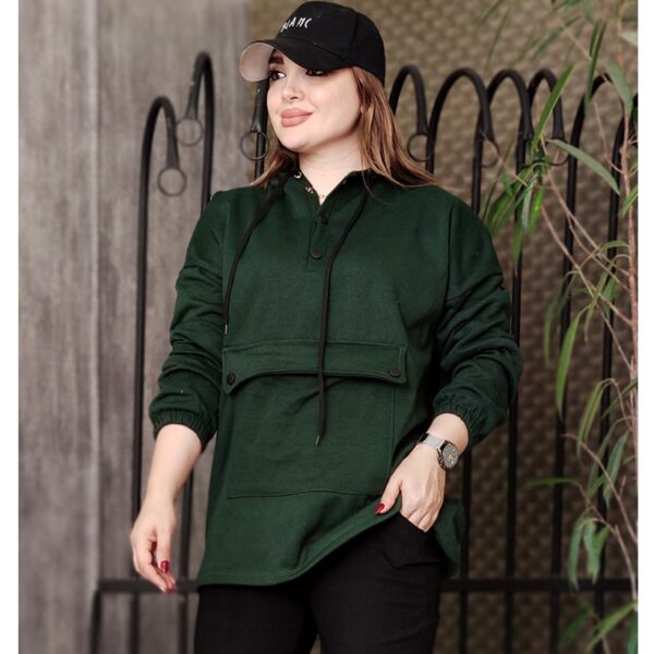 هودی دورس 3 دکمه - مانتو پاتریس رشت