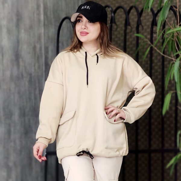 هودی دورس دو جیب - مانتو پاتریس رشت