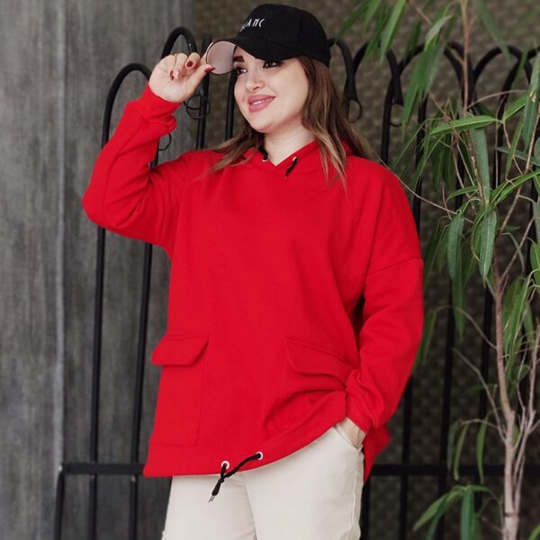 هودی دورس دو جیب - مانتو پاتریس رشت