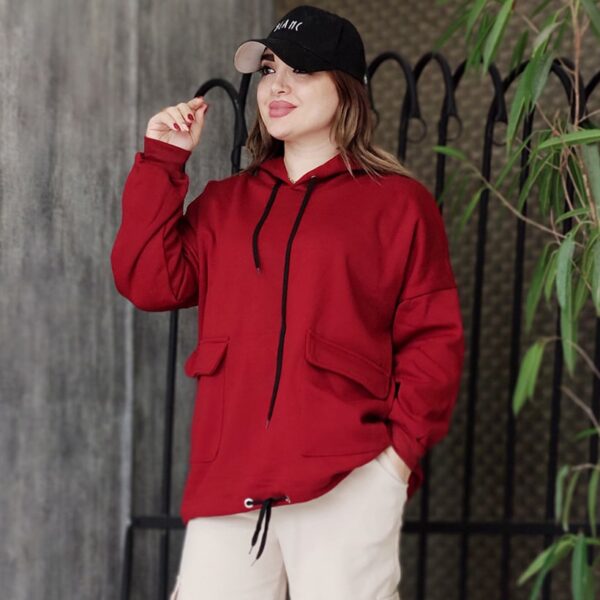 هودی دورس دو جیب - مانتو پاتریس رشت