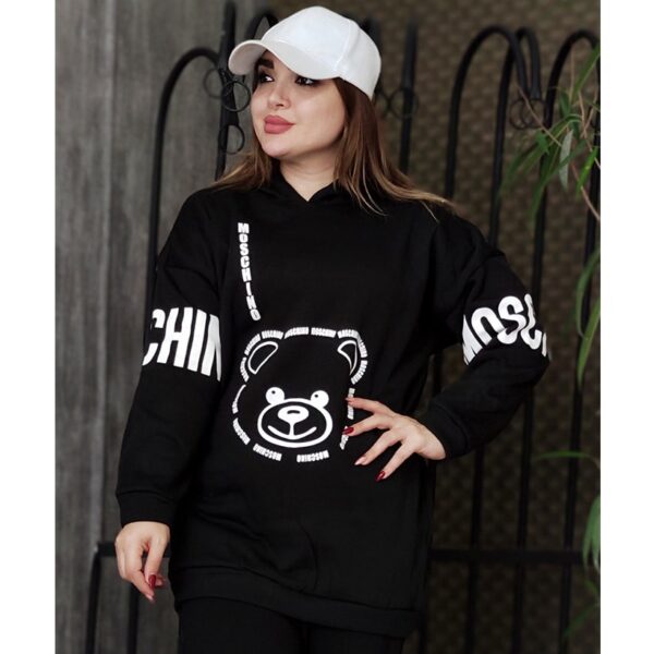 هودی دورس آستین چاپ موسچینو - مانتو پاتریس رشت