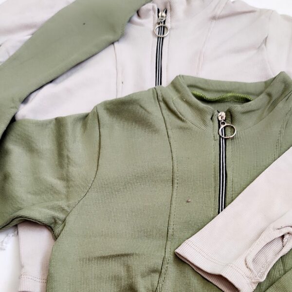 بلوز کراپ فینگردار - مانتو پاتریس رشت