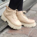 نیم بوت لژ دار بندی - مانتو پاتریس رشت