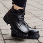 نیم بوت لژ دار بندی - مانتو پاتریس رشت