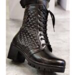 نیم بوت چنل مشکی - مانتو پاتریس رشت