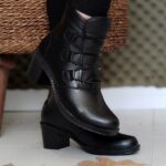 نیم بوت پاشنه دار - مانتو پاتریس رشت