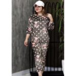 ست بلوز شلوار تدی طرحدار - مانتو پاتریس رشت