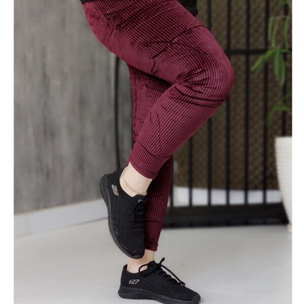 شلوار مخمل راه راه - مانتو پاتریس رشت